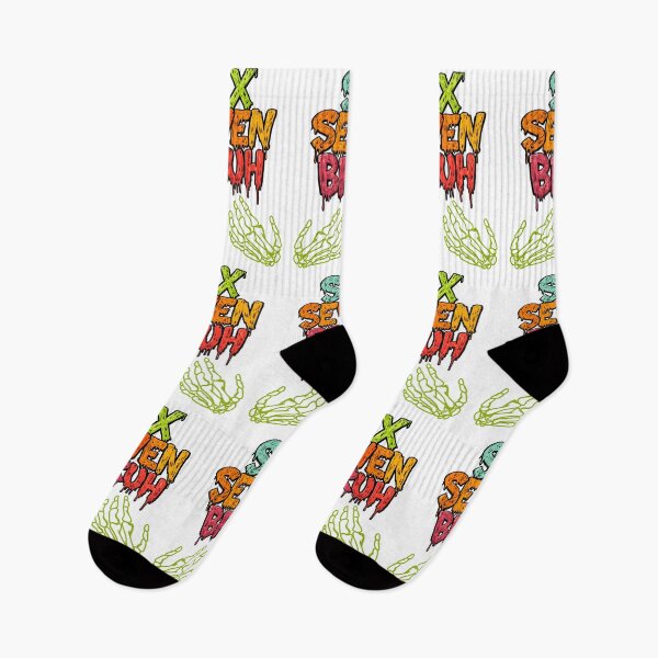 Item preview, Funny Brainrot 67 Skeleton Hand Halloween Spooky Season Gen Z designed and sold by Zayavca.
