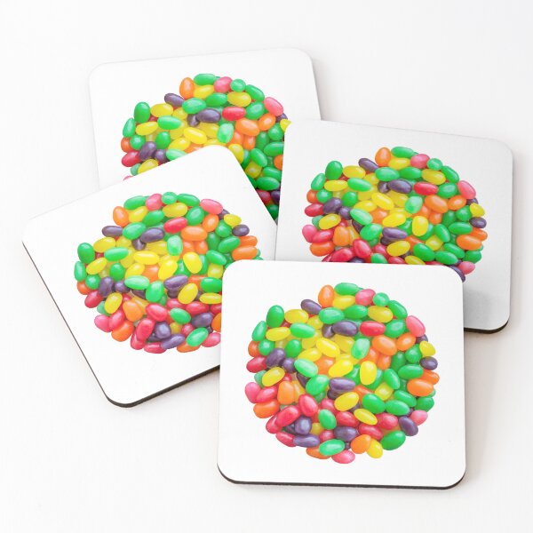 Item preview, Colorful Jelly Bean Pile Candy Photograph designed and sold by patternsoup.