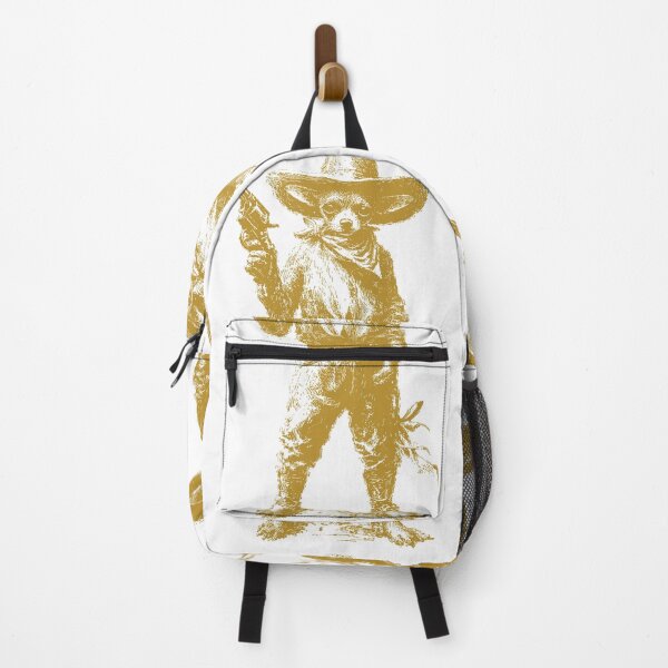 Item preview, Fierce Chihuahua Cowboy in Gold designed and sold by Flying Doggo.