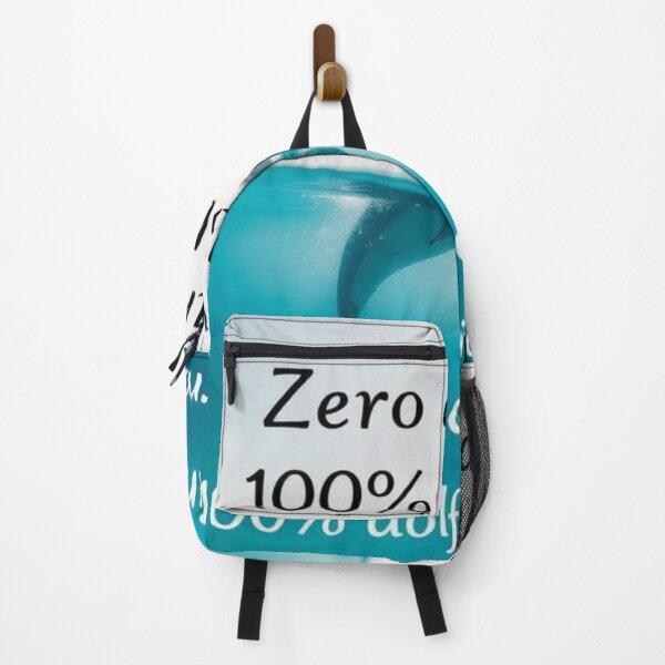 Item preview, Zero drama, 100% dolphin karma designed and sold by SSMC DREAM DESIGN.