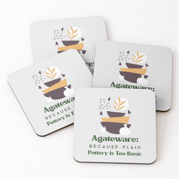 Item preview, Agateware: Because Plain Pottery is Too Basic - Agateware Pottery designed and sold by TaurusC95.