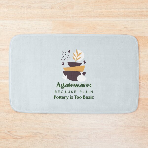 Item preview, Agateware: Because Plain Pottery is Too Basic - Agateware Pottery designed and sold by TaurusC95.