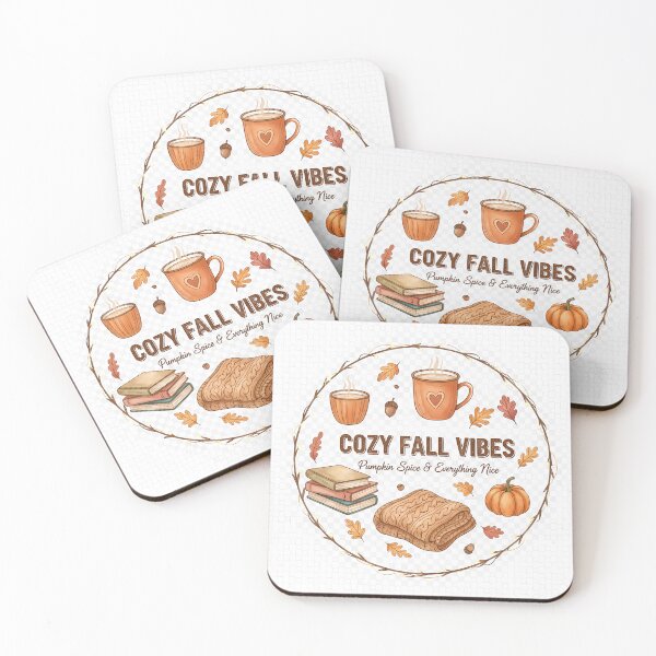 Item preview, Cozy Fall Vibes Pumpkin Spice & Everything Nice Autumn Graphic designed and sold by TajSprinklz.