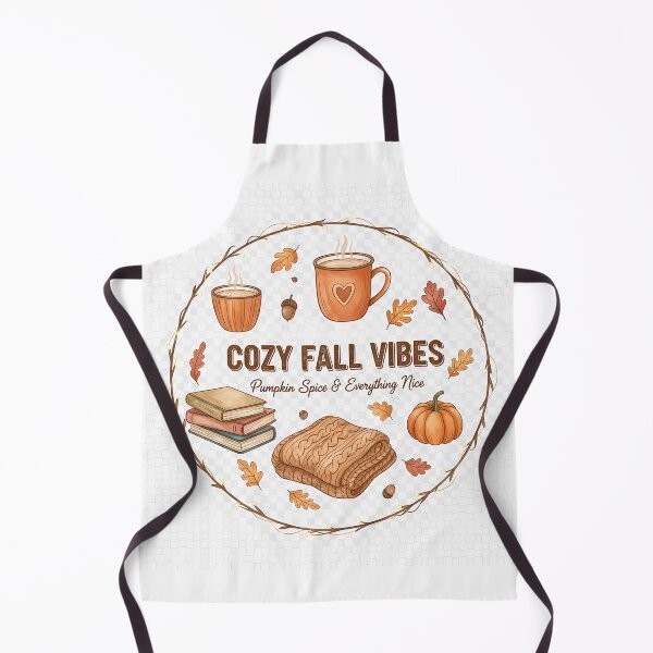 Item preview, Cozy Fall Vibes Pumpkin Spice & Everything Nice Autumn Graphic designed and sold by TajSprinklz.
