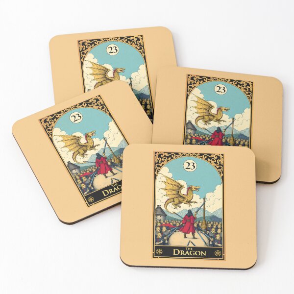 Item preview, The Dragon Tarot Card designed and sold by LKozerski.
