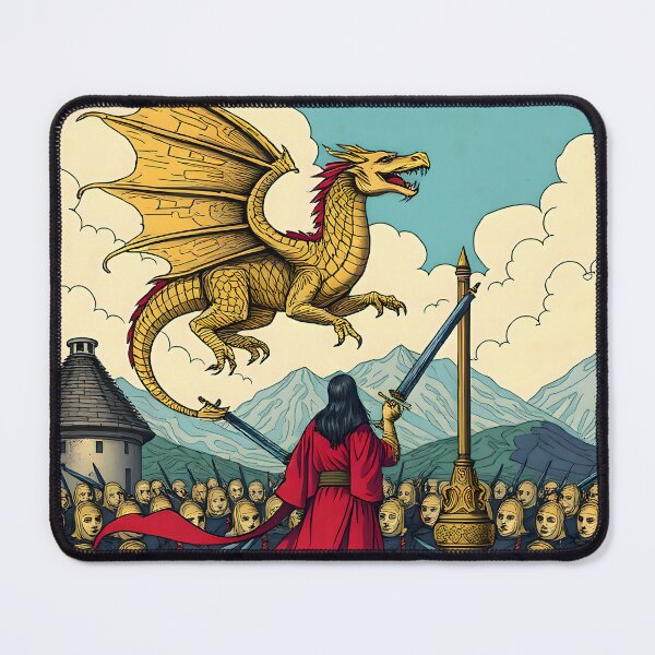 Item preview, The Dragon Tarot Card designed and sold by LKozerski.