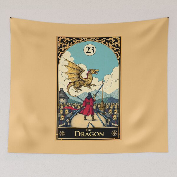 Item preview, The Dragon Tarot Card designed and sold by LKozerski.