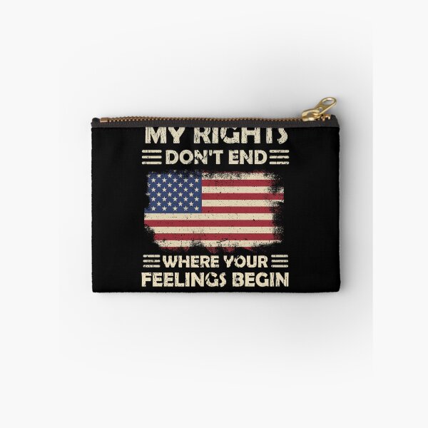 Item preview, My Rights Don't End Where Your Feelings Begin - Flag  designed and sold by emilzalero.