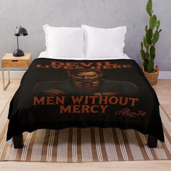 Item preview, Devil Lives Here – Men Without Mercy designed and sold by alizo74.