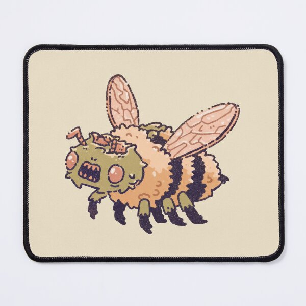Item preview, Zombie Bee Zombee, cute creepy cartoon bumblebee illustration designed and sold by Magnificent Lizard.
