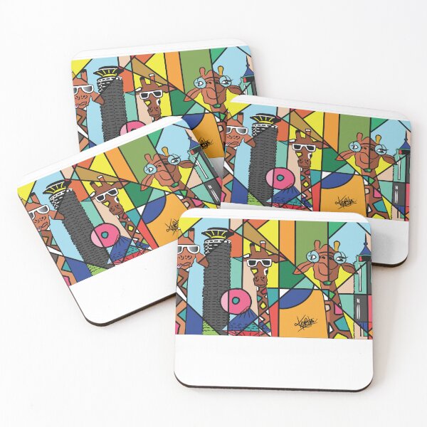Item preview, Cool Giraffes designed and sold by KharshArt.