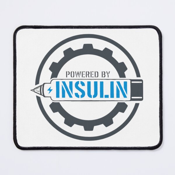 Item preview, Powered By Insulin - T1D designed and sold by Joyful-Park.