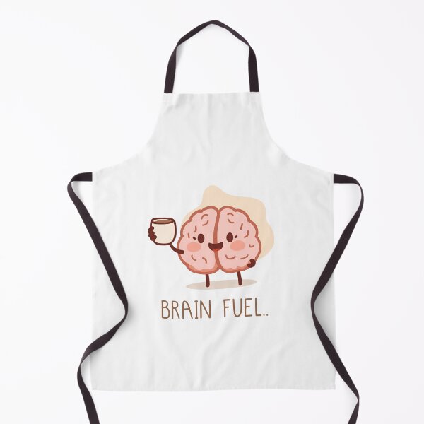 Item preview, Brain Fuel – Minimalist Coffee Brain Design designed and sold by Merch By Style.