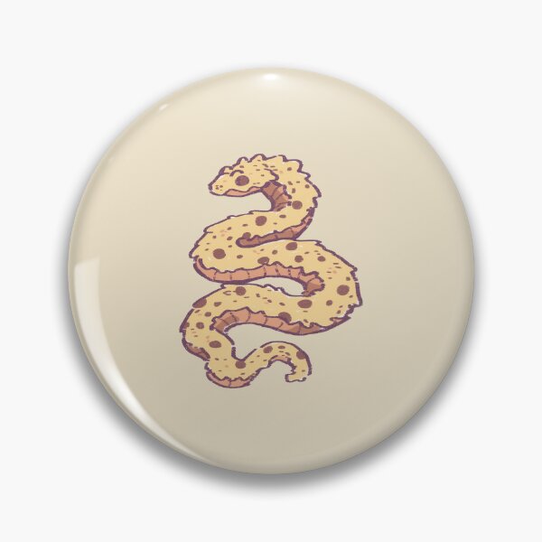 Item preview, Yellow Cheetah Snake, playful textured illustration designed and sold by Magnificent Lizard.