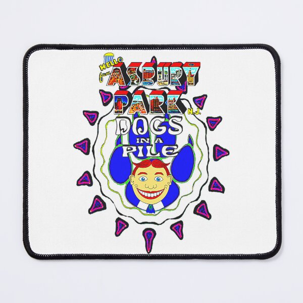 Item preview, Dogs in a Pile - Hello from Asbury Park, NJ designed and sold by TheGratefulHead.