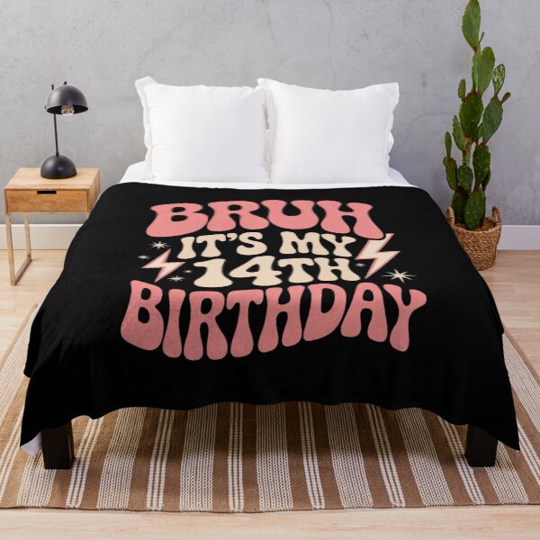 Item preview, Bruh It's My 14th Birthday 14 Year Old Birthday For Girls designed and sold by THagBlue.