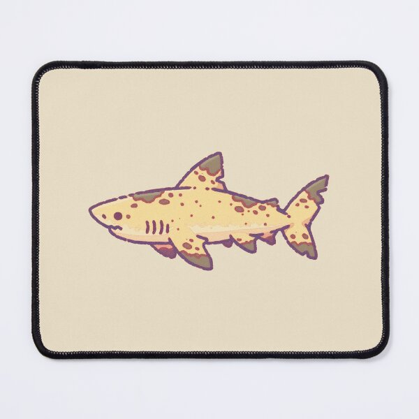 Item preview, Yellow Banana Shark, playful spotted illustration designed and sold by Magnificent Lizard.