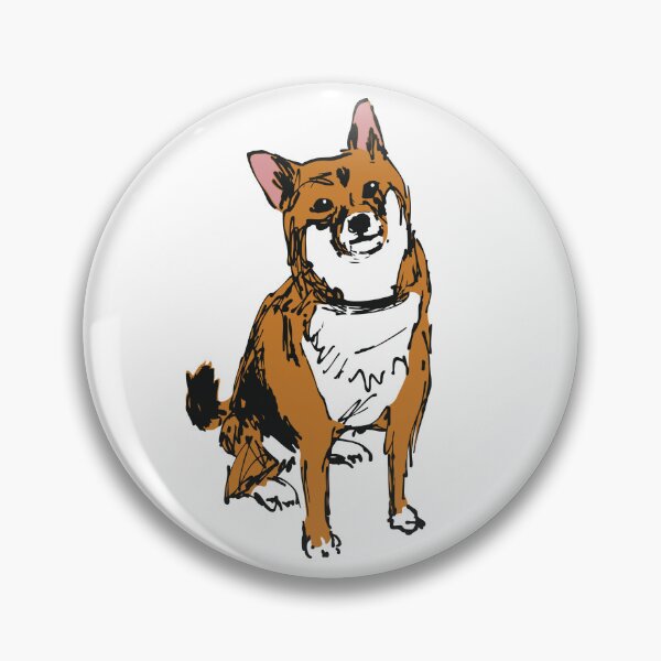 Artikelvorschau, Sitzender Shiba Inu entworfen und verkauft von SelenamisRex.
