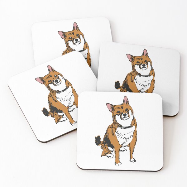 Artikelvorschau, Sitzender Shiba Inu entworfen und verkauft von SelenamisRex.