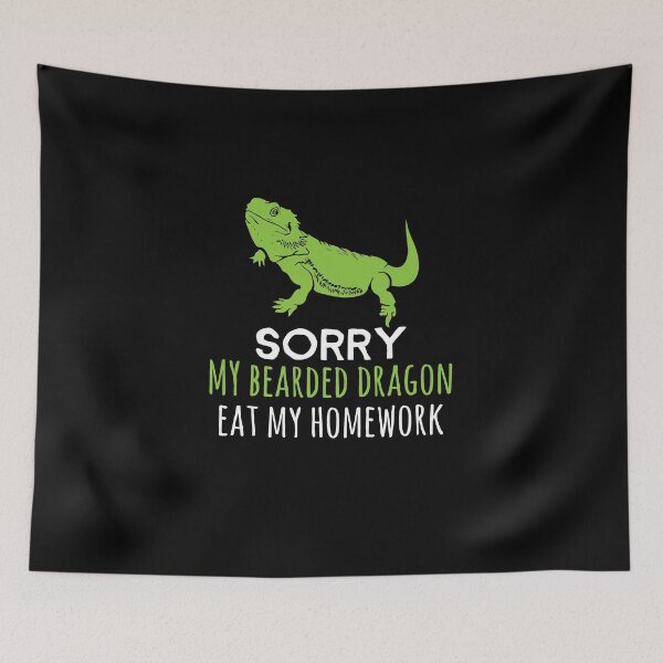 Item preview, Sorry My Bearded Dragon Ate My Homework V6 designed and sold by TeeTimeGuys.