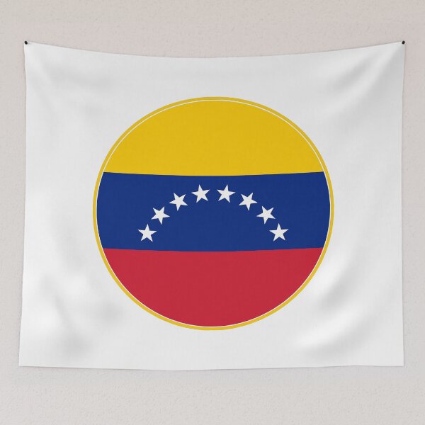 Item preview, Venezuela Flag Circle Yellow Blue Red Eight Stars designed and sold by NTGUILTY.