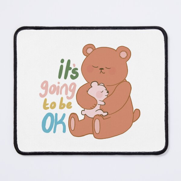 Item preview, Bear hug - it’s going to be OK designed and sold by lisadoodlesart.