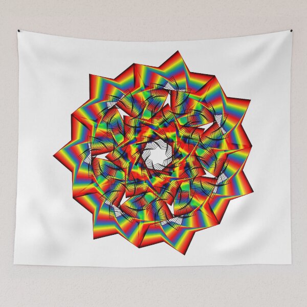 Item preview, Seven Spiraling Rainbows designed and sold by Tigerbuck's.
