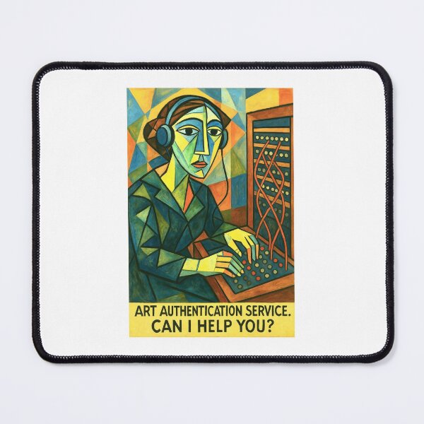 Item preview, Art authentication..... designed and sold by smugdesigns.