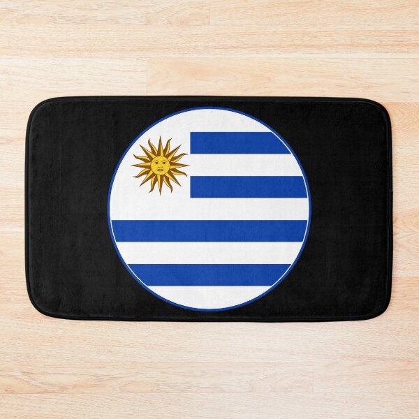 Item preview, Uruguay Flag Circle Blue White Sun of May designed and sold by NTGUILTY.