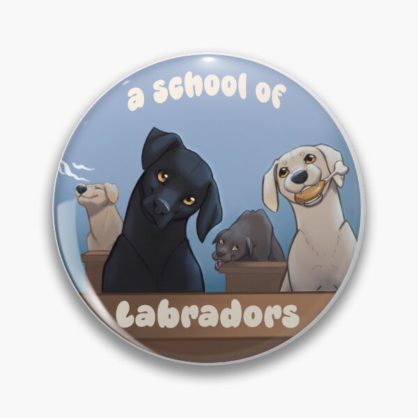 Artikelvorschau, Eine Schule von Labradoren entworfen und verkauft von IronyFerrum.