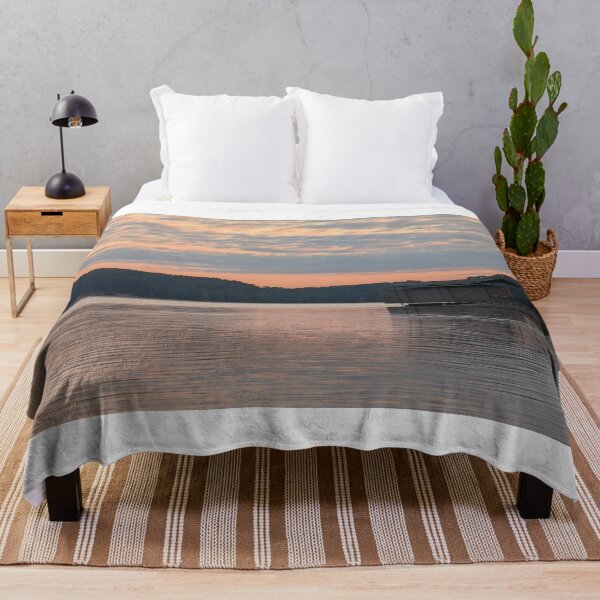Item preview, Morning Stillness by the Dock designed and sold by NoRagetsArt.