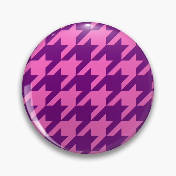 Item preview, Pink Purple Houndstooth Check Pattern Design  designed and sold by PatternTitan.