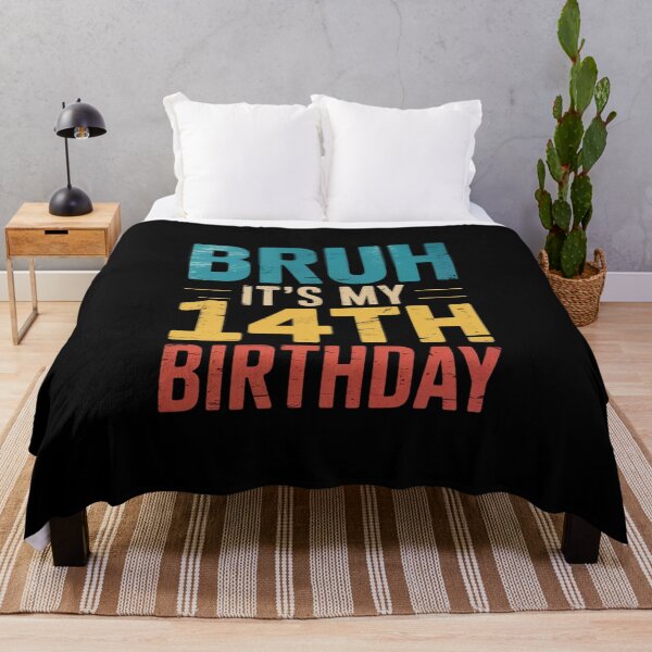 Item preview, Bruh It's My 14th Birthday 14 Years Old Birthday 2  designed and sold by THagBlue.