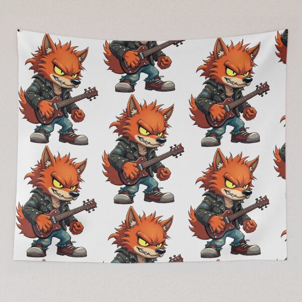 Item preview, werewolf with wild orange fur designed and sold by HorizonStores.
