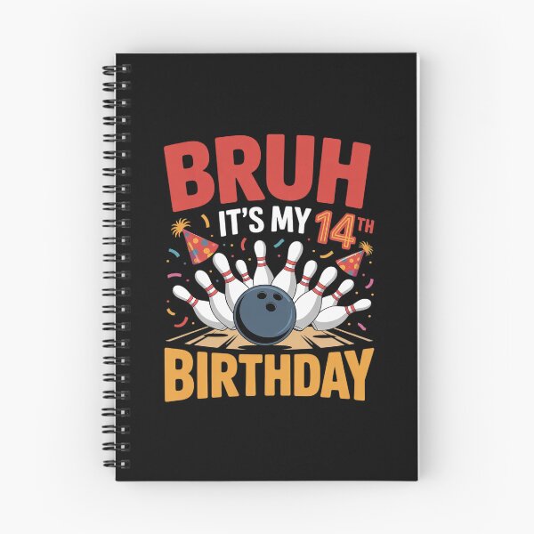 Item preview, Bruh It's My 14th Birthday Boy 14 Year Old Bowling Party  designed and sold by THagBlue.