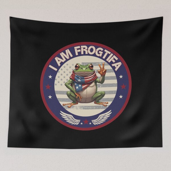 Item preview, I Am Frogtifa - Patriot Frog   designed and sold by PROPera-design.
