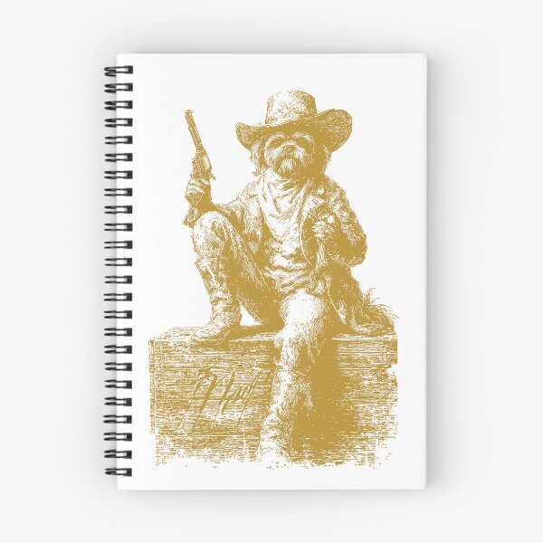 Item preview, Shih Tzu Cowboy on Wooden Crate designed and sold by Flying Doggo.