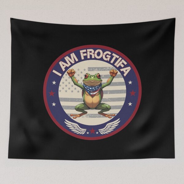 Item preview, I Am Frogtifa - Patriot Frog   designed and sold by PROPera-design.