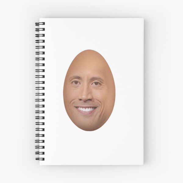 Item preview, dwayne "the Egg" Johnson designed and sold by Shrewd Mood.