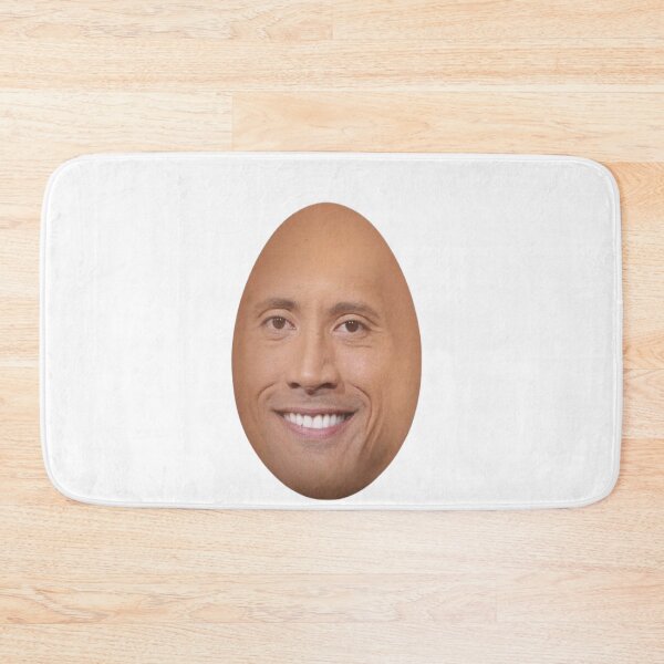 Item preview, dwayne "the Egg" Johnson designed and sold by Shrewd Mood.
