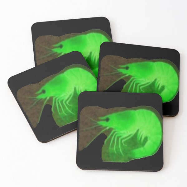 Item preview, radioactive shrimp, wallmart shrimp designed and sold by Shrewd Mood.