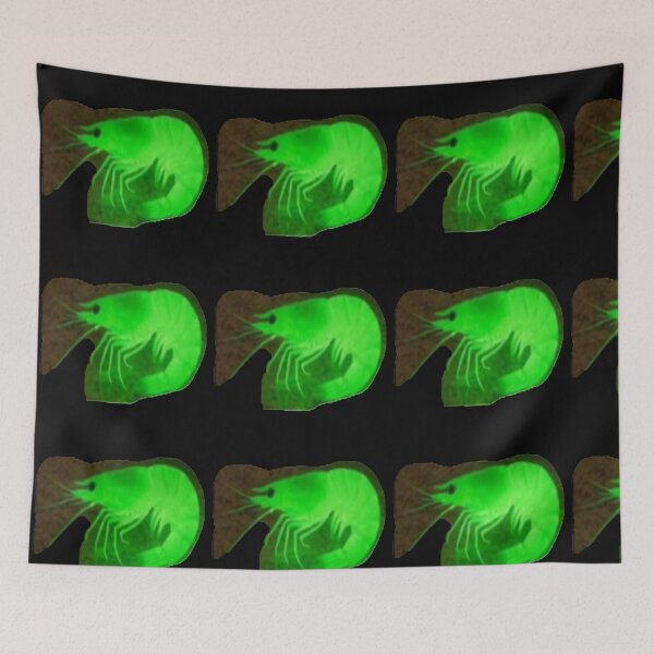 Item preview, radioactive shrimp, wallmart shrimp designed and sold by Shrewd Mood.