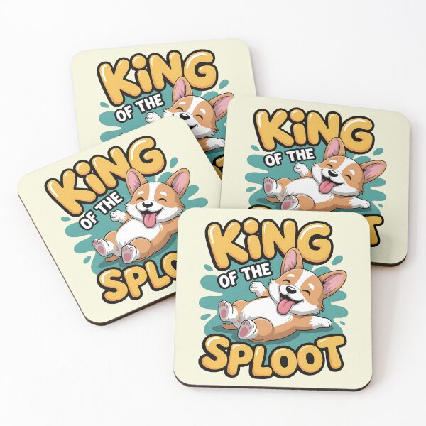 Item preview, King of the Sploot Funny Dog Lover Gift designed and sold by BlizzStyle.