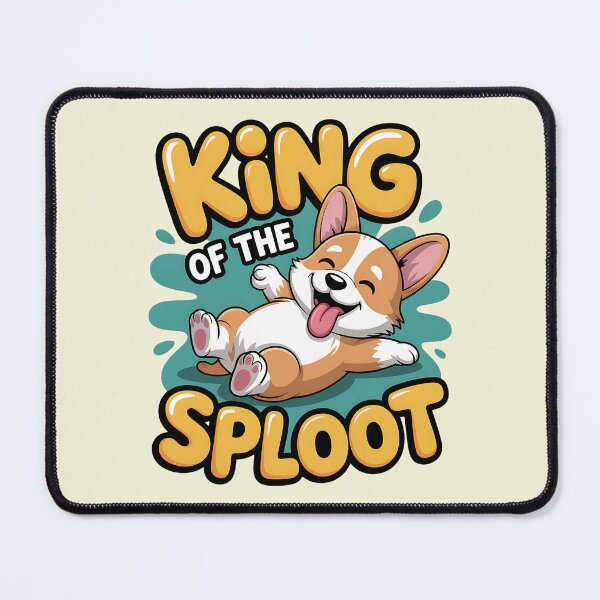 Item preview, King of the Sploot Funny Dog Lover Gift designed and sold by BlizzStyle.