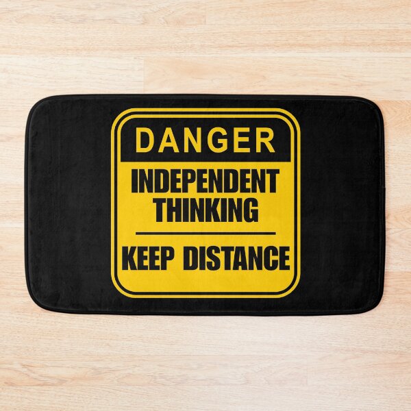Item preview, INDEPENDENT THINKING. KEEP DISTANCE designed and sold by GAT74.