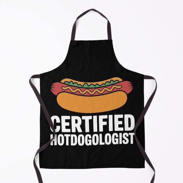 Item preview, Funny Hot Dog Lover Certified Hotdogologist BBQ Grill Humor designed and sold by tmerchtrends.