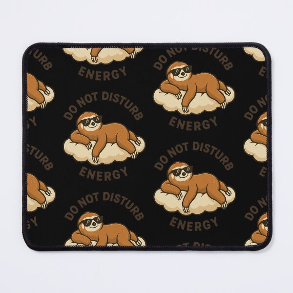 Item preview, Do Not Disturb Energy | Chill Sloth Design | Lazy Mood Aesthetic | Relaxing Cloud Art | Cute Kawaii Sloth | Mental Health Self Care Design | Calm Vibes designed and sold by OnPointOutfits.