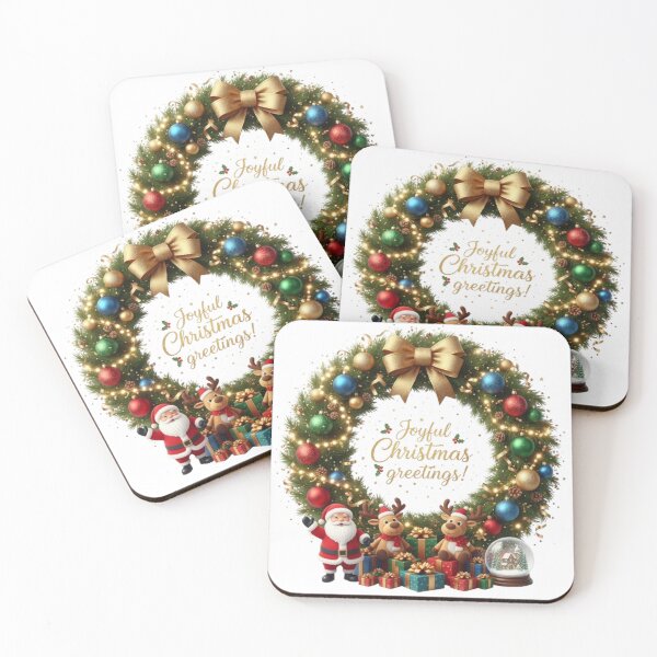Item preview, JOYFUL CHRISTMAS GREETINGS designed and sold by likbatonboot.