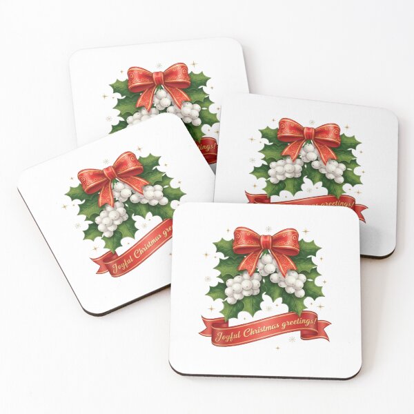 Item preview, JOYFUL CHRISTMAS GREETINGS designed and sold by likbatonboot.