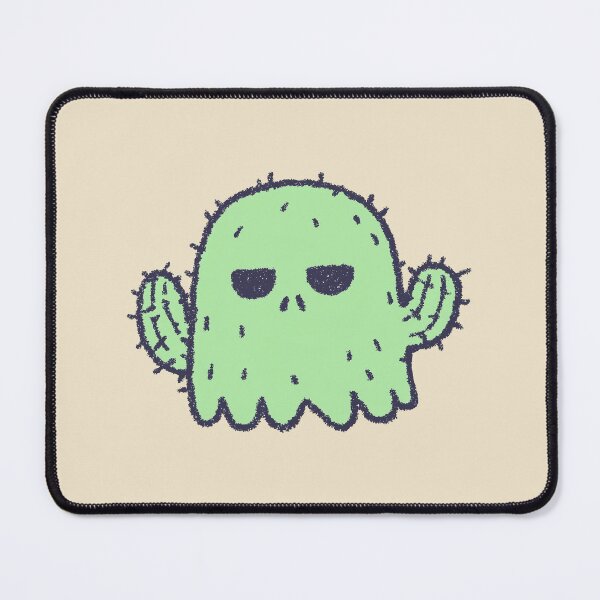 Item preview, Cactus Ghost mint green textured character designed and sold by Magnificent Lizard.